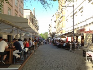 Varşova'da bir Sokak