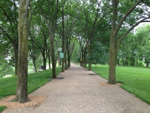 Gateway Arc'ın çevresindeki park